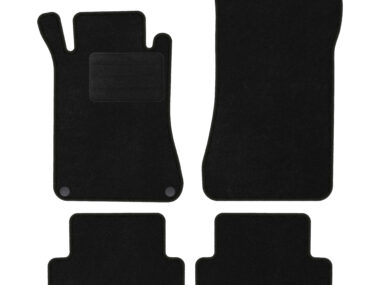 Mercedes-Benz CLK A209 2002-2009 tapis de sol moquette velours