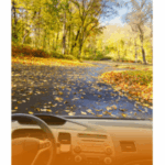 photo d'une route en automne